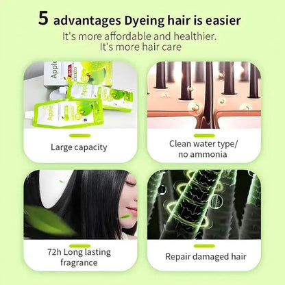 Apple Hair Color Cream